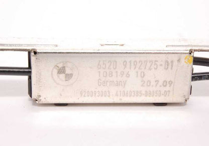 Divisor de antena IBOC OEM 65209192725 para BMW E82, E88, E90, E90N, E91, E91N, E92, E93, E93N, E60, E60N, E61, E61N, E63, E63N, E64, E64N, E70, E71. Original BMW.