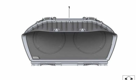 Tabela de instrumentos OEM 62105B413D7 para BMW F52. Substituição original da BMW, compatível com caixa de velocidade e testemunhas do veículo.