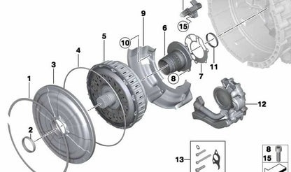 Sensor de revoluciones y temperatura OEM 28107842851 para BMW E82, E88, F87, E90, E92, E93, F80, F82, F83, F10, F06, F12, F13, E89. Original BMW.