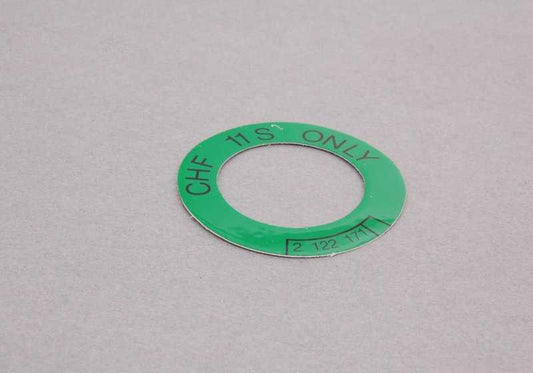 Assisted steering oil tag 71212122171 for BMW E81, E82, E87, E88, E36, E46, E90, E91, E92, E93, E34, E39, E60, E61, E63, E64, E84, E83, E53 and Mini R50, R52, R53, R53, R53, R55. Original BMW and Mini.