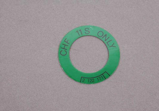 Assisted steering oil tag 71212122171 for BMW E81, E82, E87, E88, E36, E46, E90, E91, E92, E93, E34, E39, E60, E61, E63, E64, E84, E83, E53 and Mini R50, R52, R53, R53, R53, R55. Original BMW and Mini.
