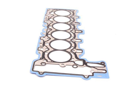 Asbestos free cylinder head gasket for BMW E81, E82, E87, E88, E90, E91, E92, E93, E60, E61, F10, F11, F18, E63, E64, E65, E66, F01, F02, E84, E83N, F25, E70, E85, E86, E89 (OEM 11127553209). Genuine BMW