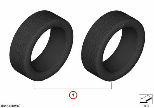 Pirelli P zero 315/35 R21 111 and Runflat Oem 36125A503D2 for BMW G05, G06. Original BMW.