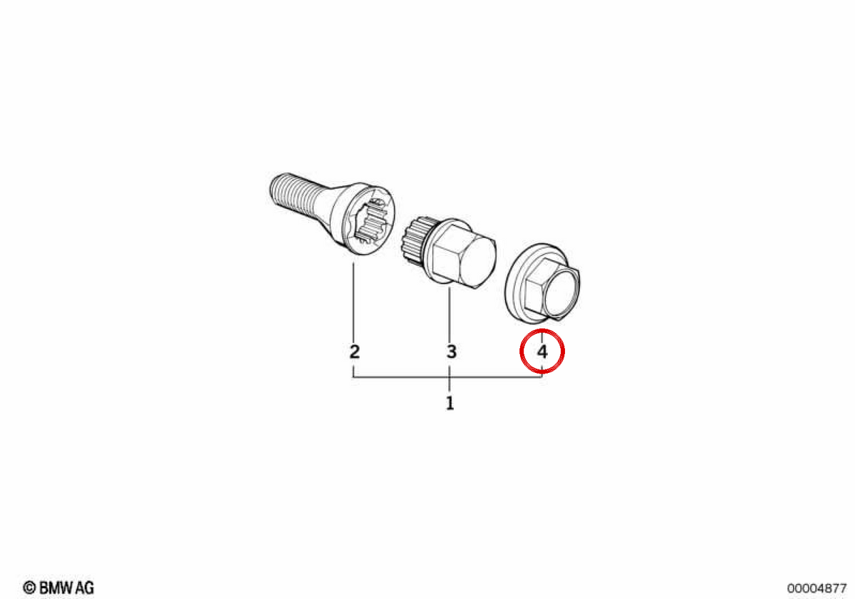Tapa cubrecable OEM 36131180374 para BMW (Modelos compatibles: E30, E36, E46, E34, E39, E60, E63, E64, E32, E38, E65, E66, E31, E53, Z1, Z3, E85, E52). Original BMW.