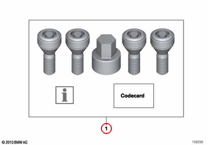 Finestra OEM Antirrobage set 36132453959 per BMW E81, E82, E87, E88, E30, E36, E46, E90, E91, E92, E93, E34, E39, E60, E61, E63, E64, E32, E38, E31, E84, Z3, E84, Z3, E84, E84, E84, E84, E84, E84, E84, E84, E84, E84 E86, E89, E52. BMW originale.