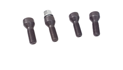 Juego antirrobo de tornillos de rueda OEM 36136786426 para BMW E65, E66, E83. Incluye 4 tornillos con codificación especial y llave adaptadora. Protección efectiva contra robos. Original BMW.