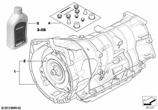 Set di schede per BMW 3 E90 Series, E91, E92, 5 E60 Series, E61, X1 E84, X3 E83N, X5 E70, X6 E71 (OEM 24277583125). BMW originale.