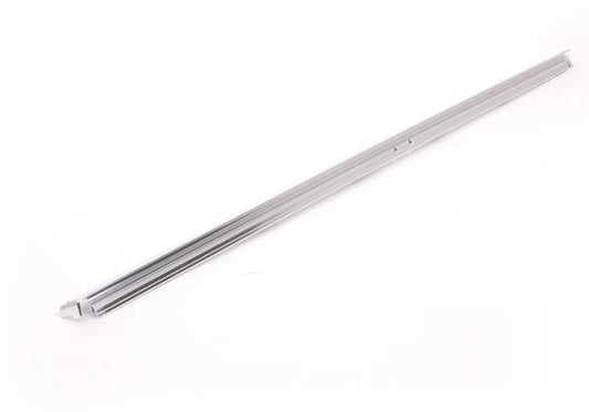 Porte arrière du cadre de fenêtre supérieure en embelliage pour BMW X5 E70, E70N (OEM 51357174390). BMW d'origine.