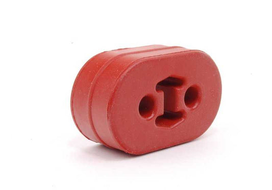 Goma de sujeción escape OEM 18207535665 para MINI R52 y R53 (Cooper, Cooper S, JCW). Pieza original MINI. Compatible con modelos fabricados entre 2001 y 2008.