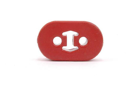 Goma de sujeción escape OEM 18207535665 para MINI R52 y R53 (Cooper, Cooper S, JCW). Pieza original MINI. Compatible con modelos fabricados entre 2001 y 2008.