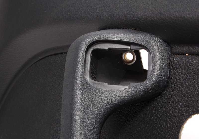 Panel interior puerta delantera derecha OEM 51418186548 para BMW E36 (316i, 318tds, etc.). Color negro (K5/P9SW). Compatible con modelos 1994-2000. Repuesto original BMW.