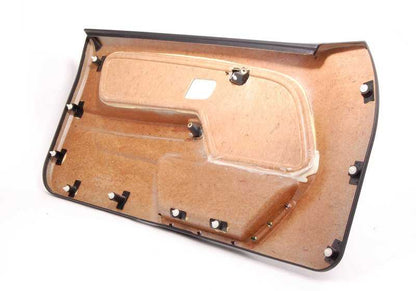 Panel interior puerta delantera derecha OEM 51418186548 para BMW E36 (316i, 318tds, etc.). Color negro (K5/P9SW). Compatible con modelos 1994-2000. Repuesto original BMW.