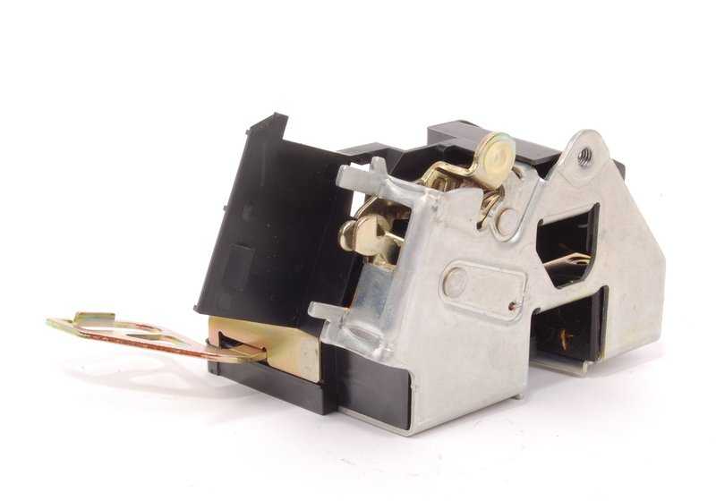 Cierre de puerta delantero izquierdo OEM 51218397103 para BMW E36 y Z3. Original BMW.