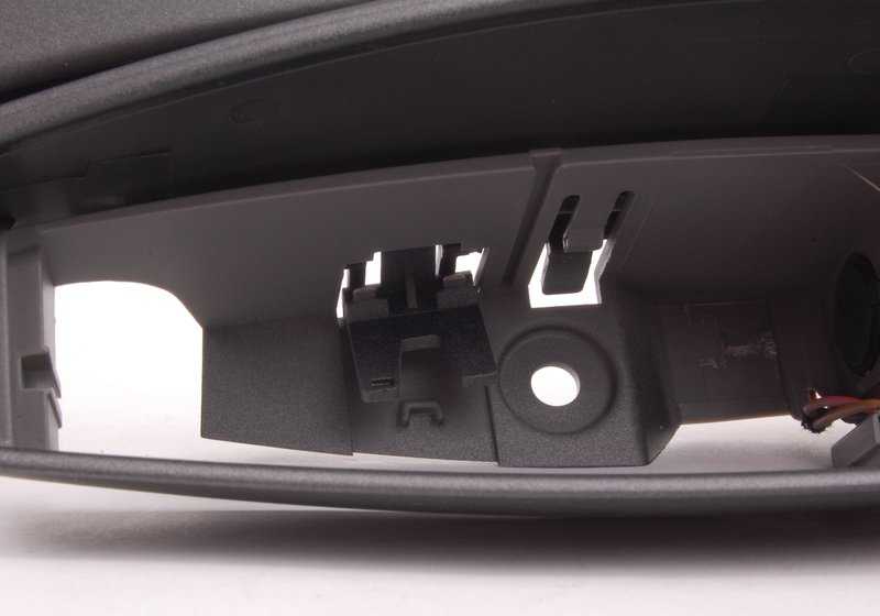 Soporte funcional consola central OEM 51167037227 para BMW Z4 E85. Original BMW.