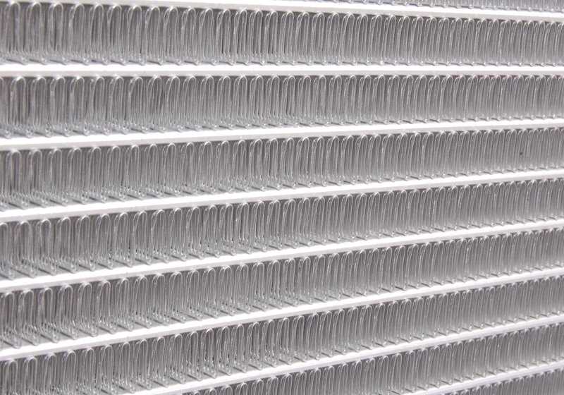 Air conditioning condenser with dryer for BMW E70, F15, E71, F16 (OEM 64509239992). Original BMW.