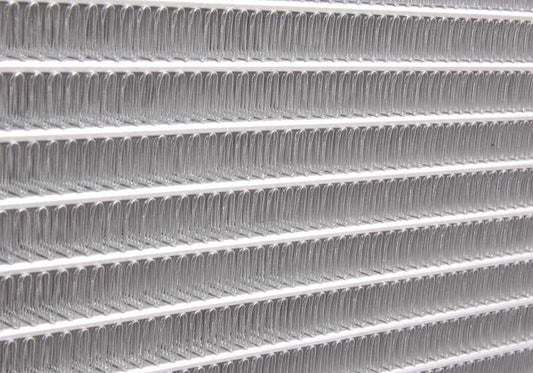 Air conditioning condenser with dryer for BMW E70, F15, E71, F16 (OEM 64509239992). Original BMW.