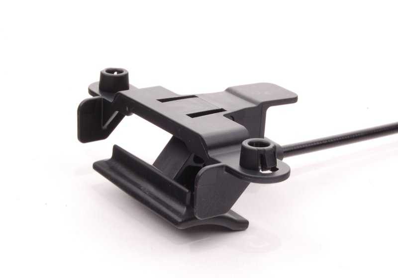 Pestillo de desbloqueo capó OEM 51237164798 para BMW X5 {E70 3.0d, 3.0sd, 3.0si, 4.8i, M} (2006–2013). Original BMW.