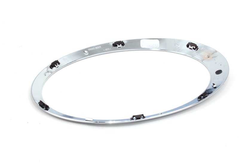 Embellecedor de faro derecho OEM 51137149906 para MINI R55, R56, R57, R58, R59. Original MINI.
