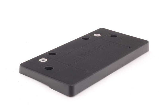 Soporte para matrícula delantero OEM 51132756510 para MINI R56, R55 Clubman, R57 Cabrio, R58 Coupé, R59 Roadster… y más. Original MINI.