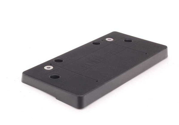 Soporte para matrícula delantero OEM 51132756510 para MINI R56, R55 Clubman, R57 Cabrio, R58 Coupé, R59 Roadster… y más. Original MINI.