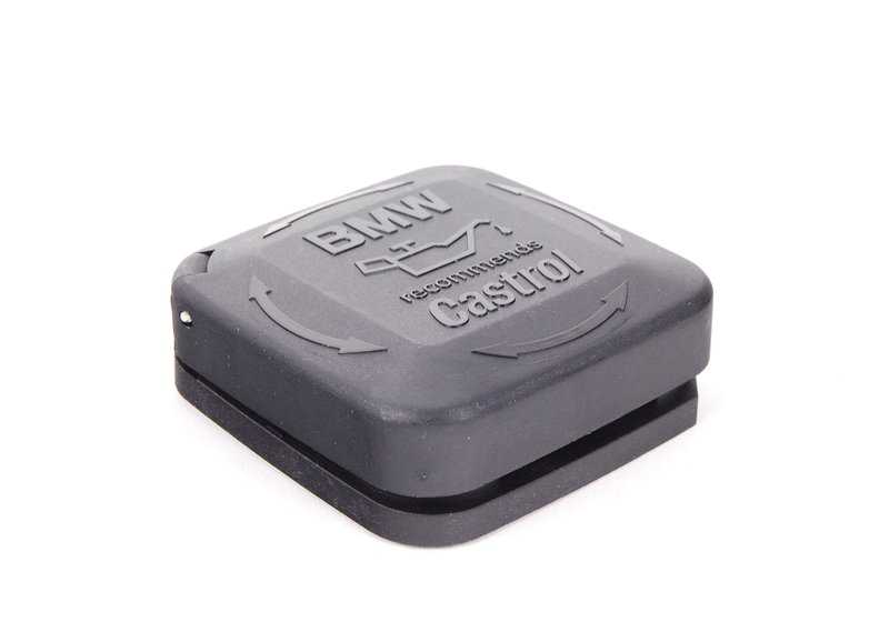 Play de preenchimento de óleo OEM 11127500568 para BMW E87, E46, E90, E91, E60, E61, E63, E64, E65, E66, E83, E85, E86. BMW original.
