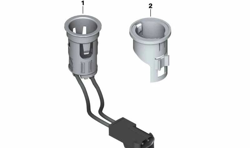 Cigarette lighter socket OEM 61349302234 for BMW F45, F46, F25, F26. Original BMW.