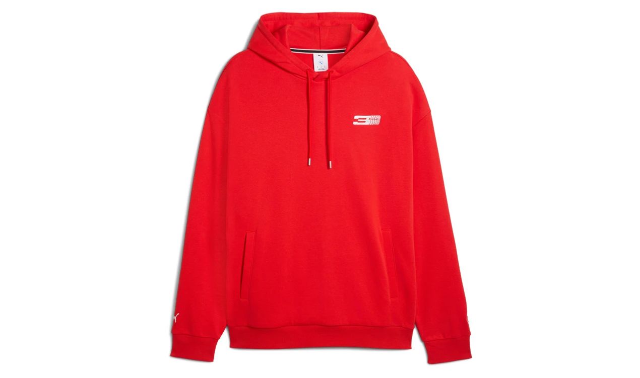 Sudadera con capucha roja talla XXL para BMW. Válido para BMW. Original BMW.