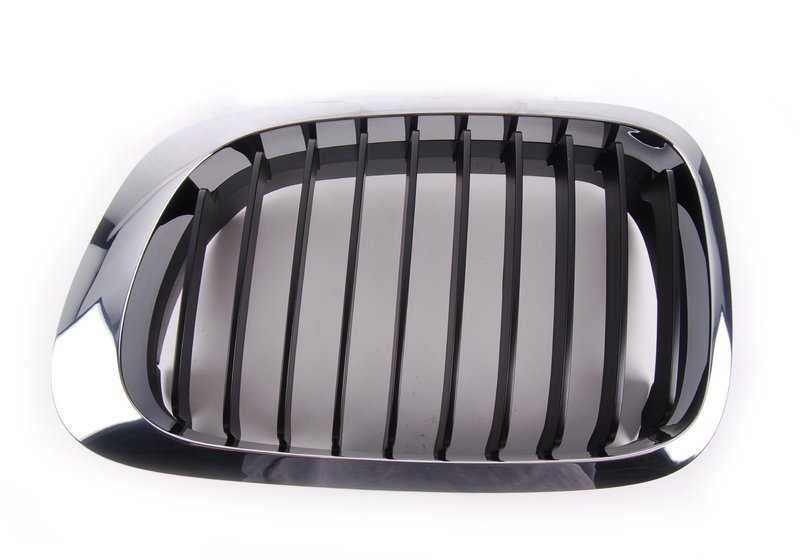 Rejilla embellecedora izquierda OEM 51138208683 para BMW E46. Original BMW.
