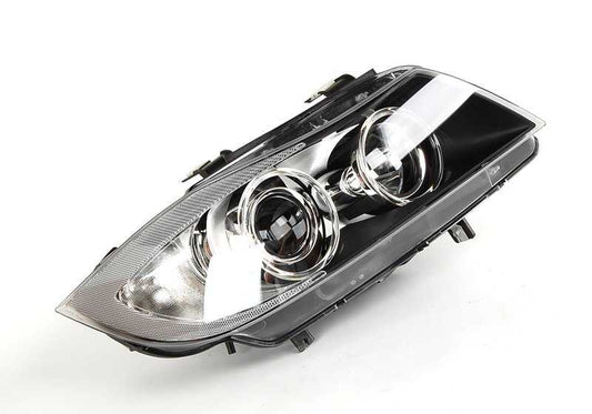 Faro delantero derecho xenón AHL OEM 63117161672 para BMW E90, E91 (316i, 318i, 318d y versiones compatibles). Original BMW.