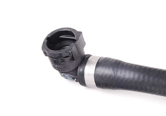 OEM cooling return hose 17127540667 for BMW E60, E60N, E61, E61N, E63, E63N, E64, E64N. Original BMW.