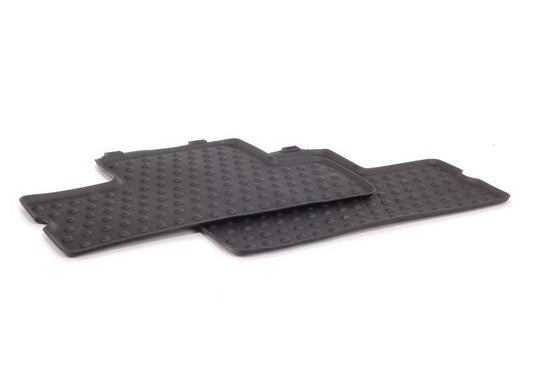 Original Rubber Floor Mats OEM 51472231961 for MINI R56. Original BMW