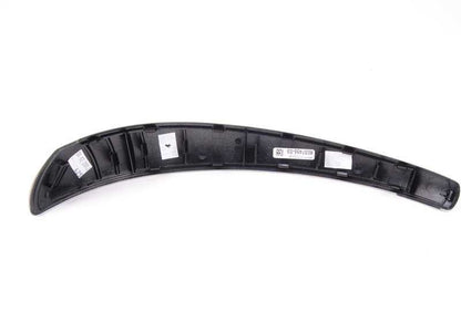 Embellecedor interior tirador puerta aluminio glaciar izquierdo OEM 51418037455 para BMW E81, E82, E87, E88. Original BMW.