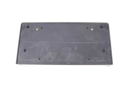 Soporte de matrícula OEM 51117891529 para BMW E90, E91. Original BMW.
