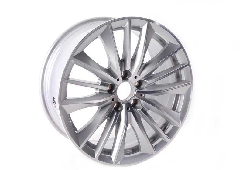 Llanta de aleación diseño W-Speiche 332 OEM 36116791383 para BMW F10, F11, F18, F06, F12, F13. Original BMW.