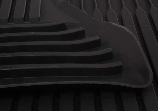 Alfombrillas de goma Allwetter OEM 51472153725 para BMW F10 y F11. Original BMW.