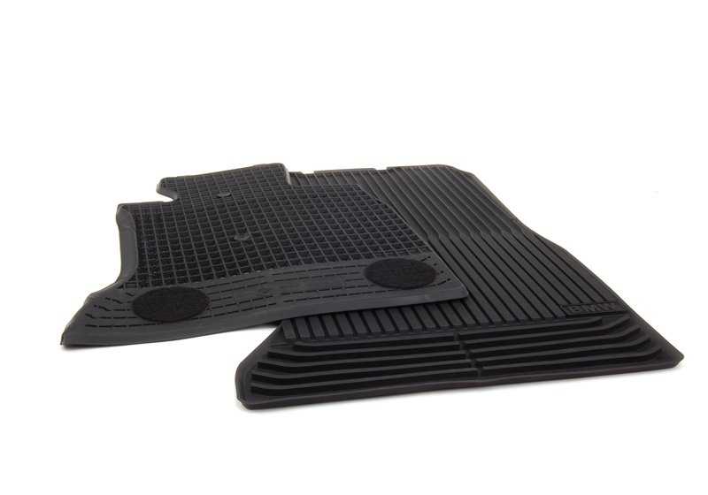 OEM 51472153725 allwetter rubber carpets for BMW F10 and F11. Original BMW.