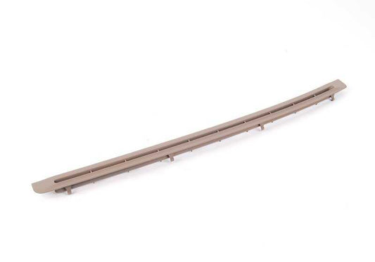 Defensor esquerdo da partida esquerda OEM 64228173069 para o BMW E36. Piça BMW original de cor bege.