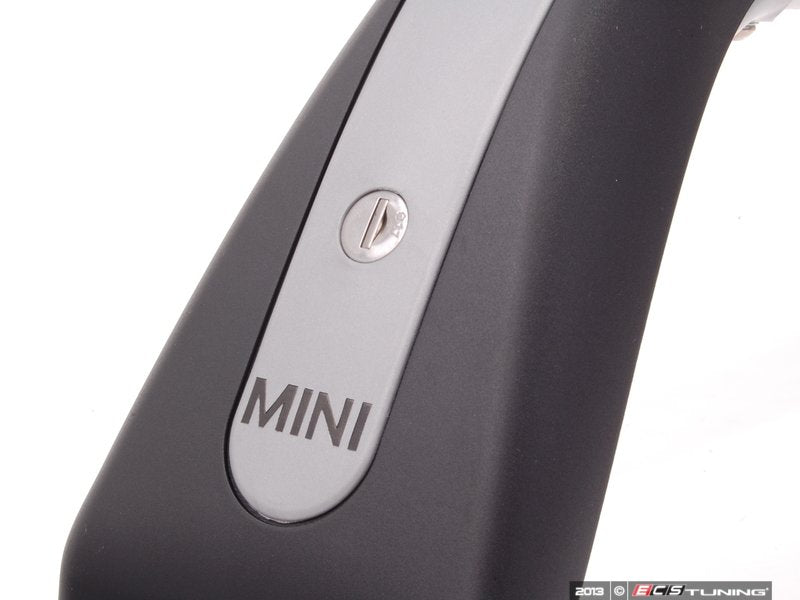 Barras de rack de teto (base de transporte) OEM 82712149225 para MINI R56, R56 LCI, Clubman R55, Clubman R55 LCI. MINI originais.