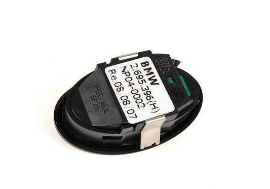 Interruptor ajuste ancho respaldo derecho OEM 52102695396 para BMW E46, E63, E64. Recambio original BMW.