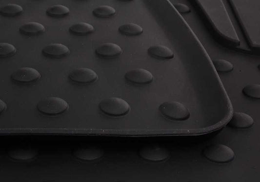 Tapetes de borracha antiderrapantes originais BMW OEM 51472243908 para MINI R55 R56 R57 R58 R59. Resistente à água e fácil de limpar