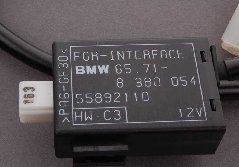 Interface de controle de velocidade para BMW Z8 E52 (OEM 65718380054). BMW original