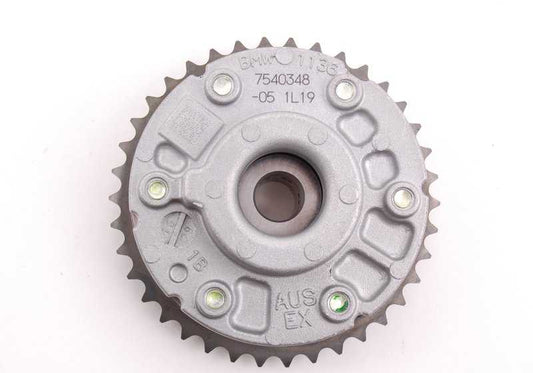 Unidad de ajuste árbol de levas de escape OEM 11367540348 para BMW E81, E82, E87, E88, E90, E91, E92, E93, E60, E61, F10, F11, E63, E64, F01, F02, E71, E89. Original BMW.