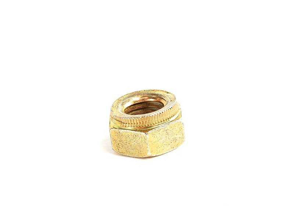 Tuerca hexagonal autoblocante M10 OEM 07129964672 para BMW E21, E30, E36, E81, E82, E84, E85, E87, E88, E90, E91, E92, E93, E12, E24, E23, E28, E31, E32, E34, E38, E39, E60, E61, Z1, Z3, MINI R50, R60, R61, I20. Original BMW y MINI.