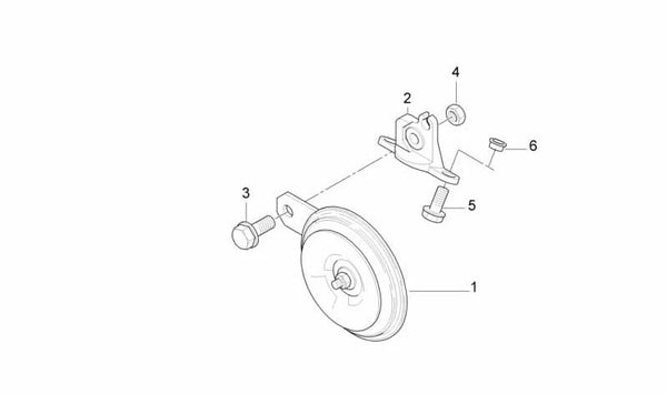 Tornillo hexagonal M6x20 OEM 13712343300 para BMW Motorrad F 650, F 650 ST, G 650 X (todos los modelos compatibles). Original BMW Motorrad.