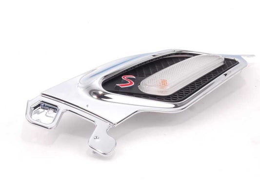 Moldura intermitente lateral izquierda OEM 51139804617 para MINI Countryman R60, Paceman R61. Original MINI.