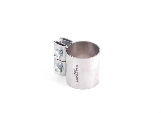 Manguito de escape / conector de tubo Ø60 mm OEM 18307560779 para MINI F55, F56, F57, F54, F60, U25 y BMW E81, E82, E87, F20, F30, G20, X1, X3, X5, Z3, E46, E90, E60, E39, F10, F01... Original BMW y MINI.