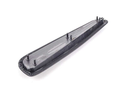 Reposabrazos superior delantero derecho OEM 51418238642 para BMW E46 {316Ci, 318Ci} todos los modelos compatibles. Color negro. Pieza original BMW.