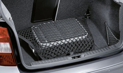 Luggage net for BMW 1 Series, 2 Series, 3 Series, 4 Series, 5 Series, 6 Series, 7 Series, 8 Series, X1, X3, X4, X6, X7, Z4 (OEM 51470010557). Genuine BMW