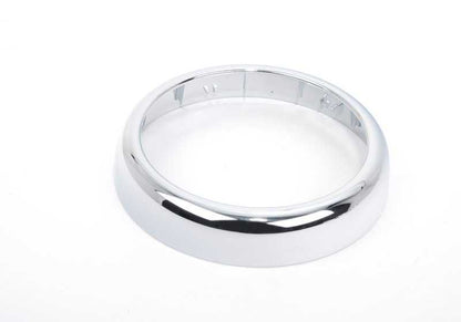 Anillo embellecedor cromado para fuelle de cambio OEM 51167131186 para MINI R50, R52, R53 (2000–2006). Original MINI.