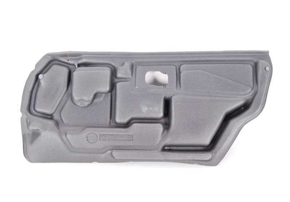 Aislante acústico puerta delantera izquierda OEM 51488195409 para BMW E36. Original BMW.